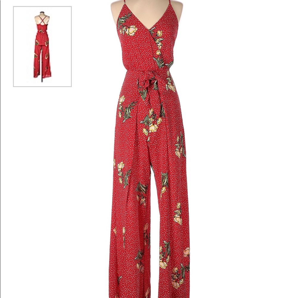 Socialite floral jumpsuit
